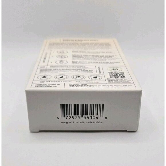 Bathorium Konjac Walnut Shell Exfoliating Body Sponge New In Box Fast Shipping - Picture 6 of 6